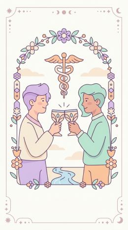 컵 2 타로 카드